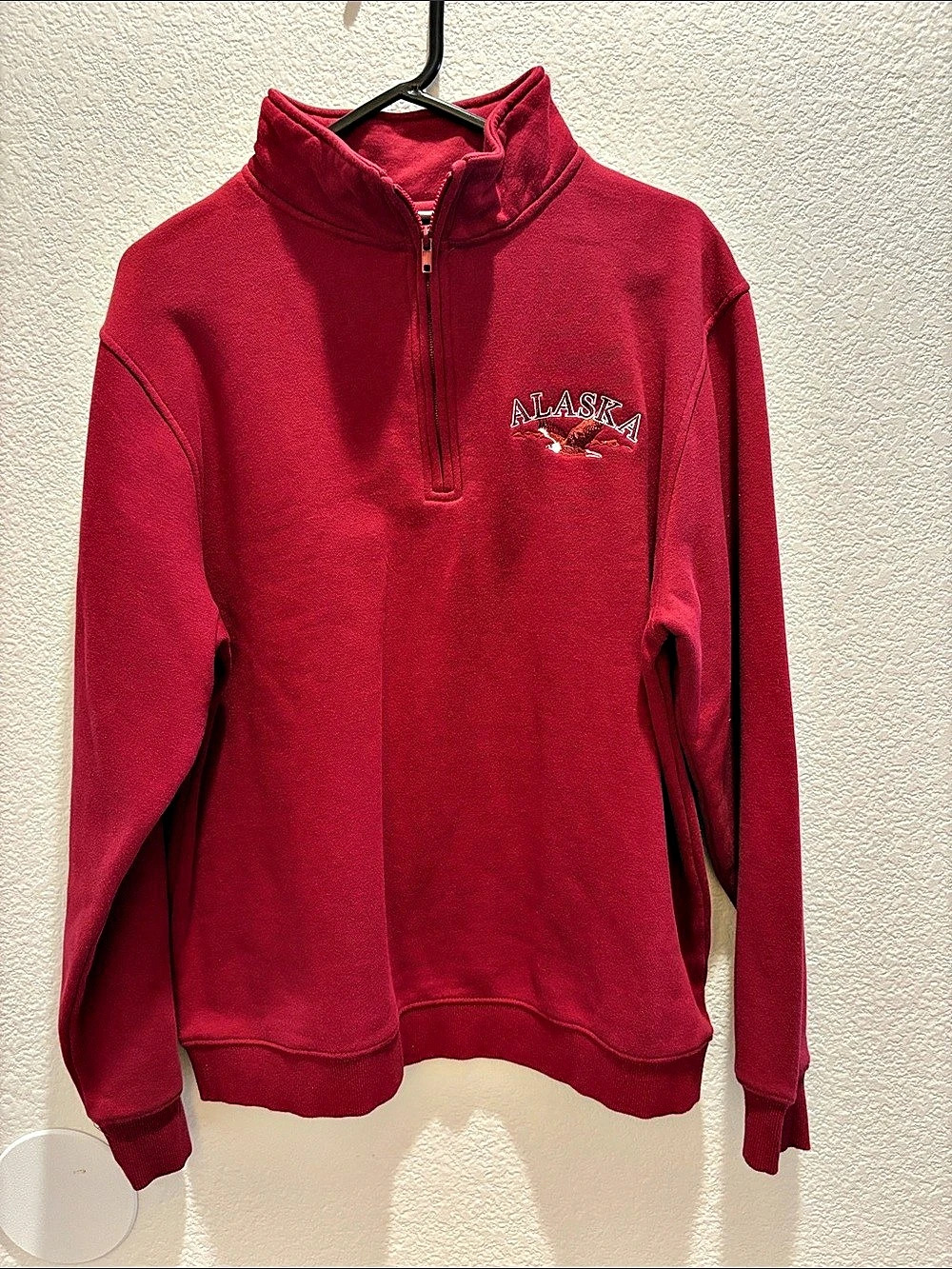 Princess Cruises Alaska quarter-zip pullover Quarter-Zip Pullover in Red Size